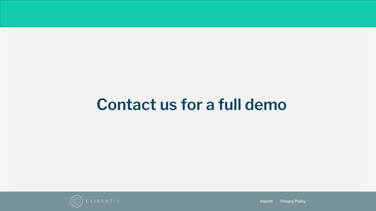 screenshot of EvidentIQ eConsent